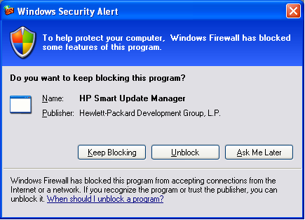 Windows Security Alert